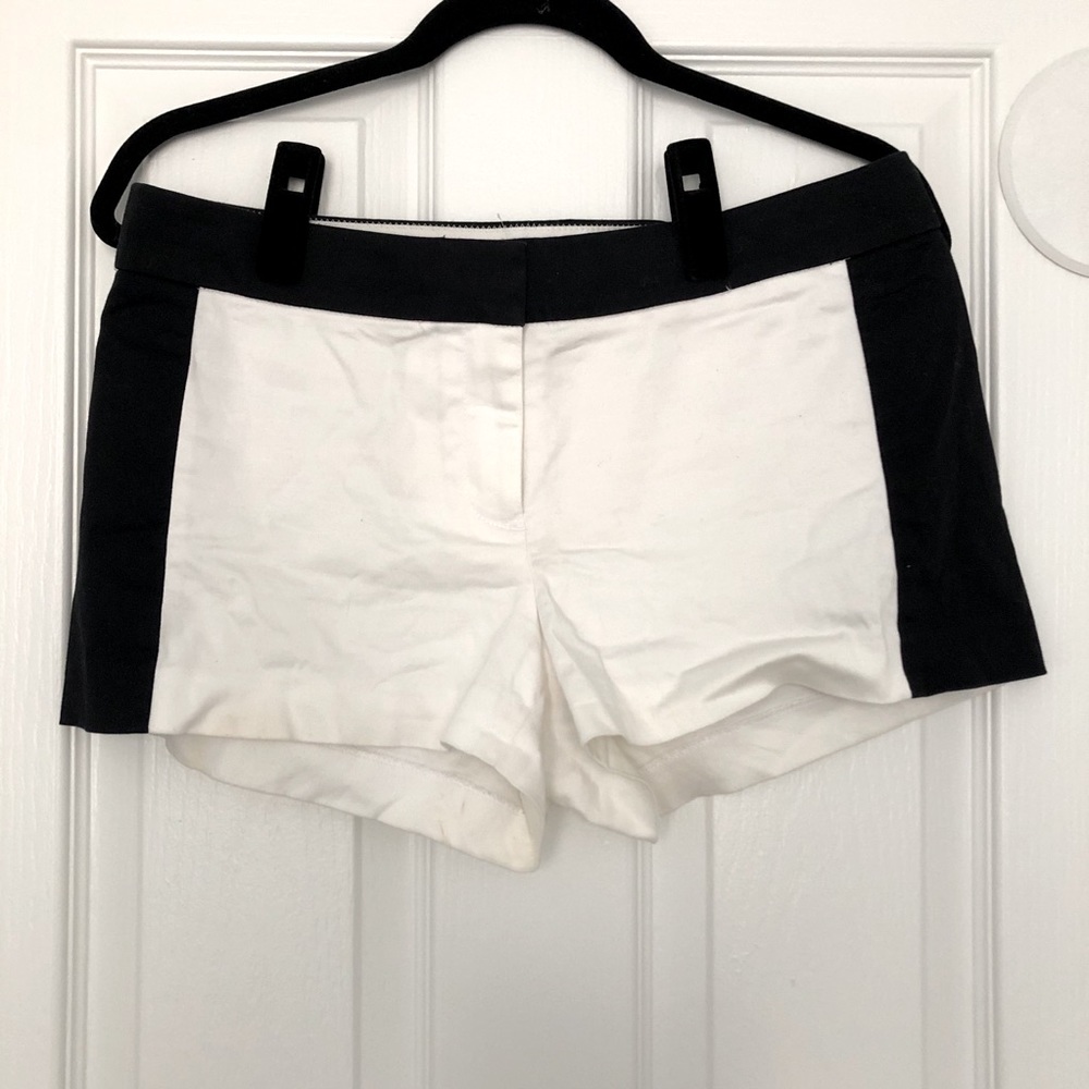 J. Crew Factory Tuxedo Chino Shorts, Size 6